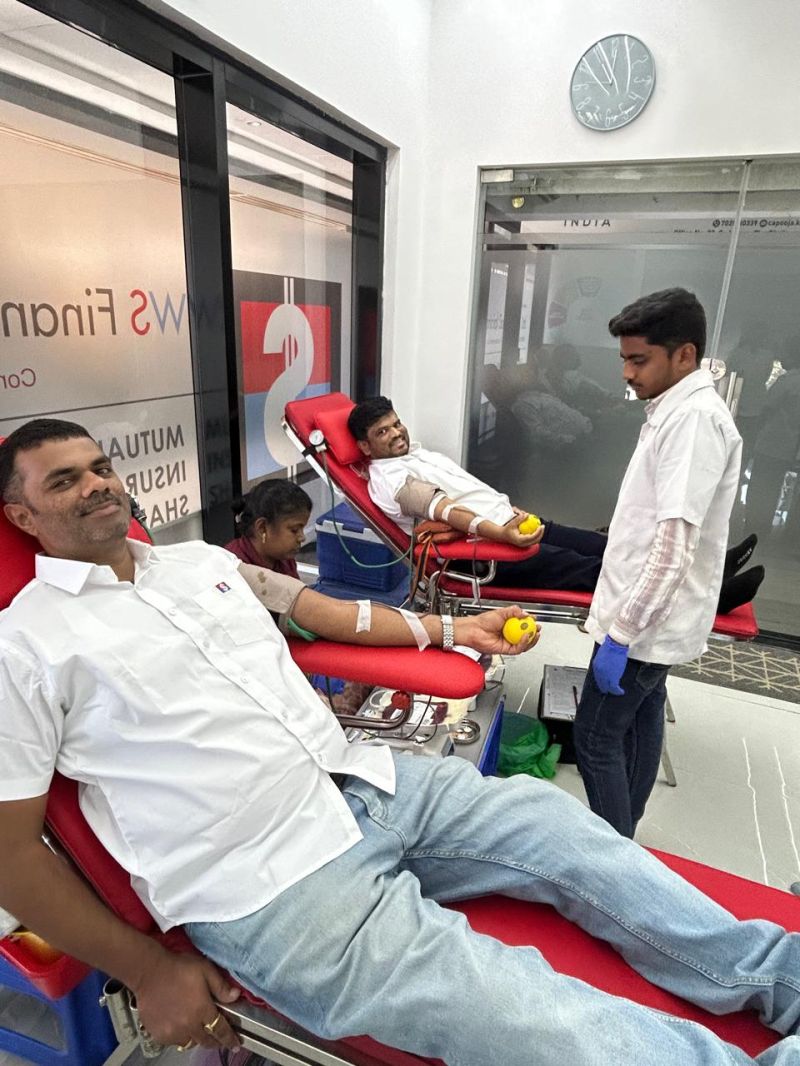 Giving Back on Maharashtra Day — Because Every Drop Counts! 🩸 – SWS Fintech Services, May 2026